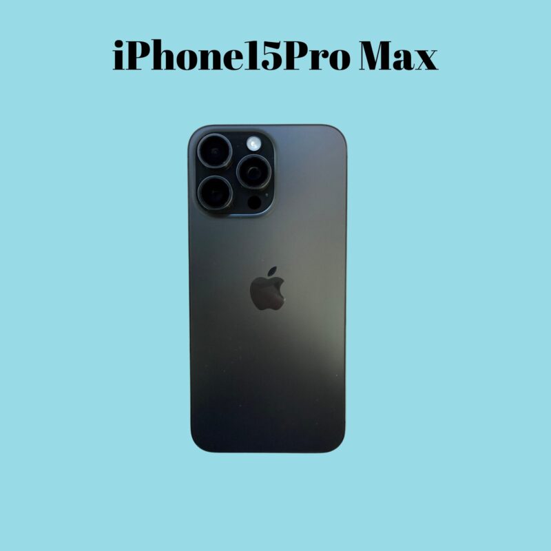 iPhone15Pro Max 256GB ブラックチタニウム Appleシムフリー【町田店】
