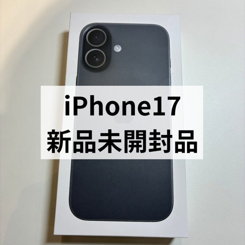iPhone17・256GB・SIMフリー・ネットワーク利用制限対象外【クイック天神地下街店】