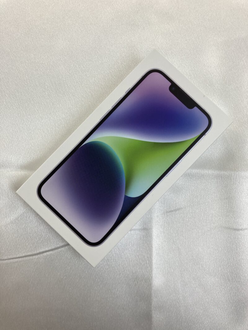 iPhone 14 128GB パープル KDDI △ 中古 【八王子店】