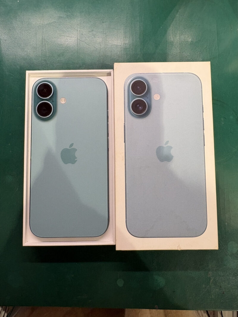 iPhone16 128GB ティール 中古 SIMフリー 【COCO東急プラザ蒲田店】