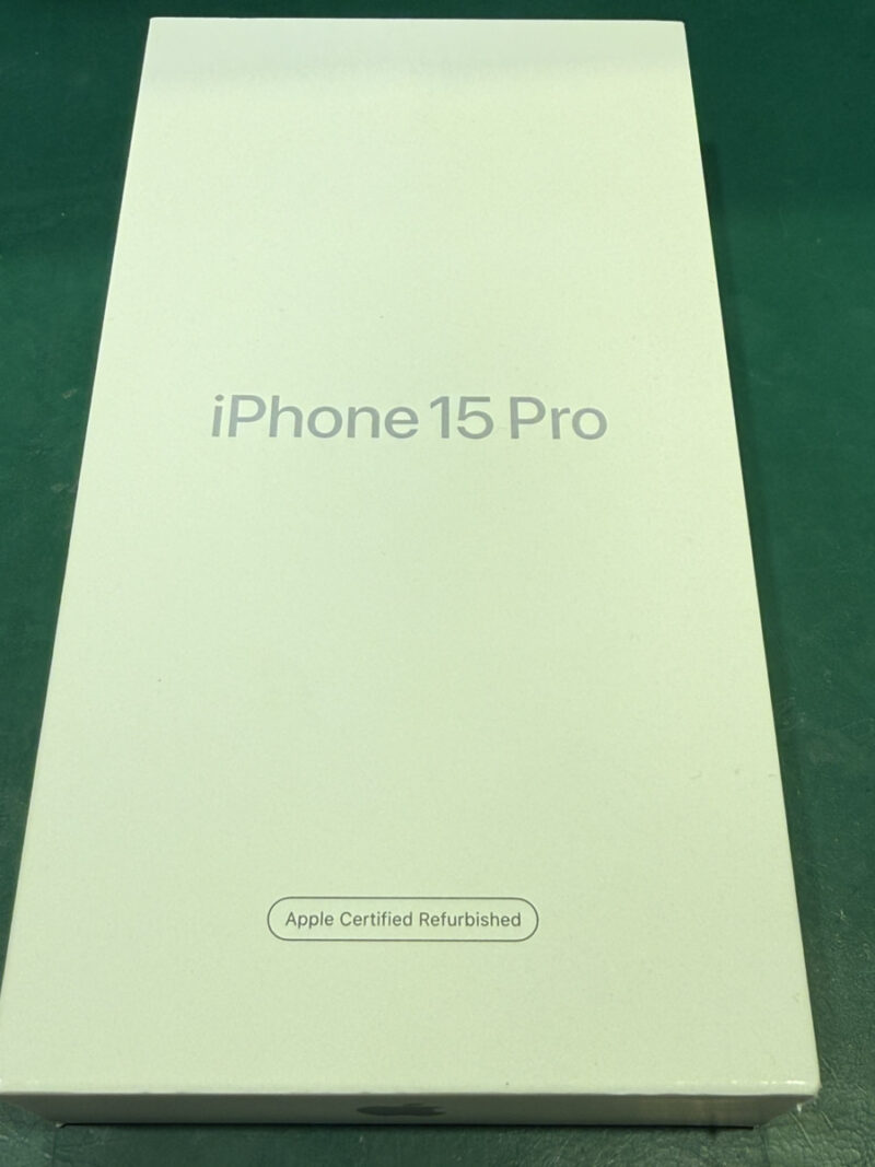iPhone15Pro 1TB ブラック Apple整備品SIMフリー 【横浜ビブレ店】