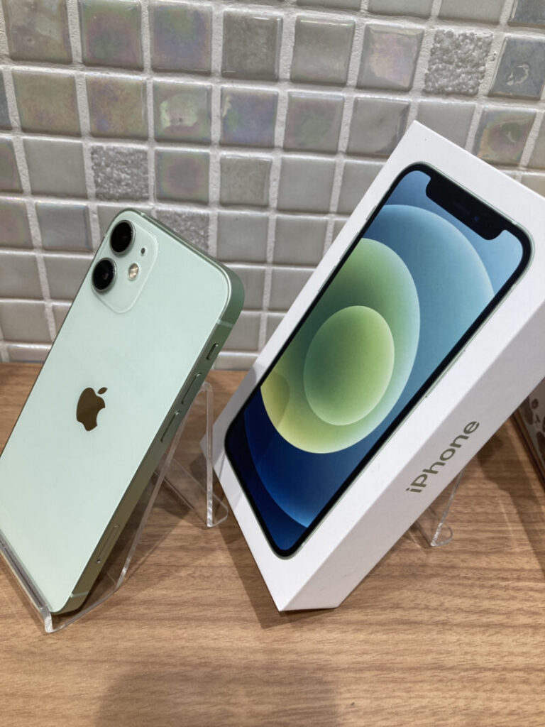 iPhone12mini 128GB グリーン ドコモ〇 箱あり付属品未使用【錦糸町