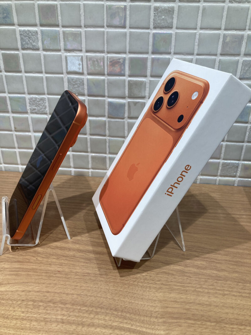 iPhone17Pro　356GB　KDDI△　箱あり　中古品　【錦糸町PARCO店】