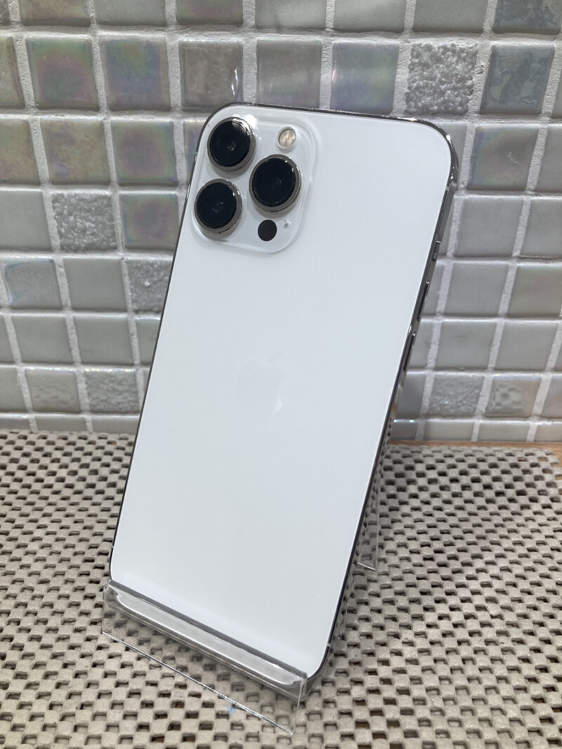 iPhone 13 Pro Max	256GB　シルバー	SIMフリー　中古	箱あり【錦糸町PARCO店】