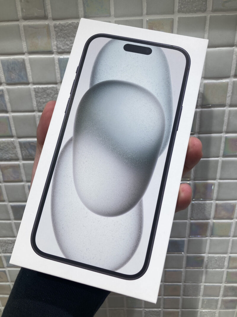 iPhone 15 Plus 256GB ブラック SIMフリー未開封【錦糸町PARCO】