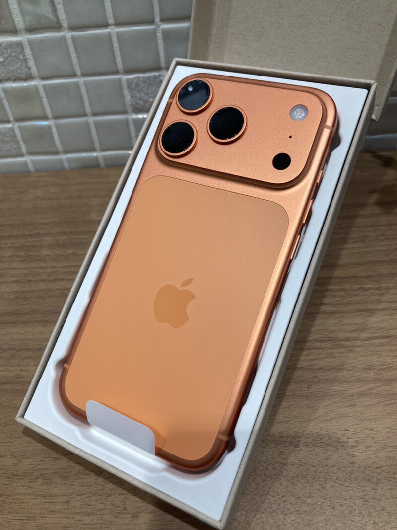 iPhone17 Pro 256GB コズミックオレンジ 交換品　新品未使用	【錦糸町PARCO店】
