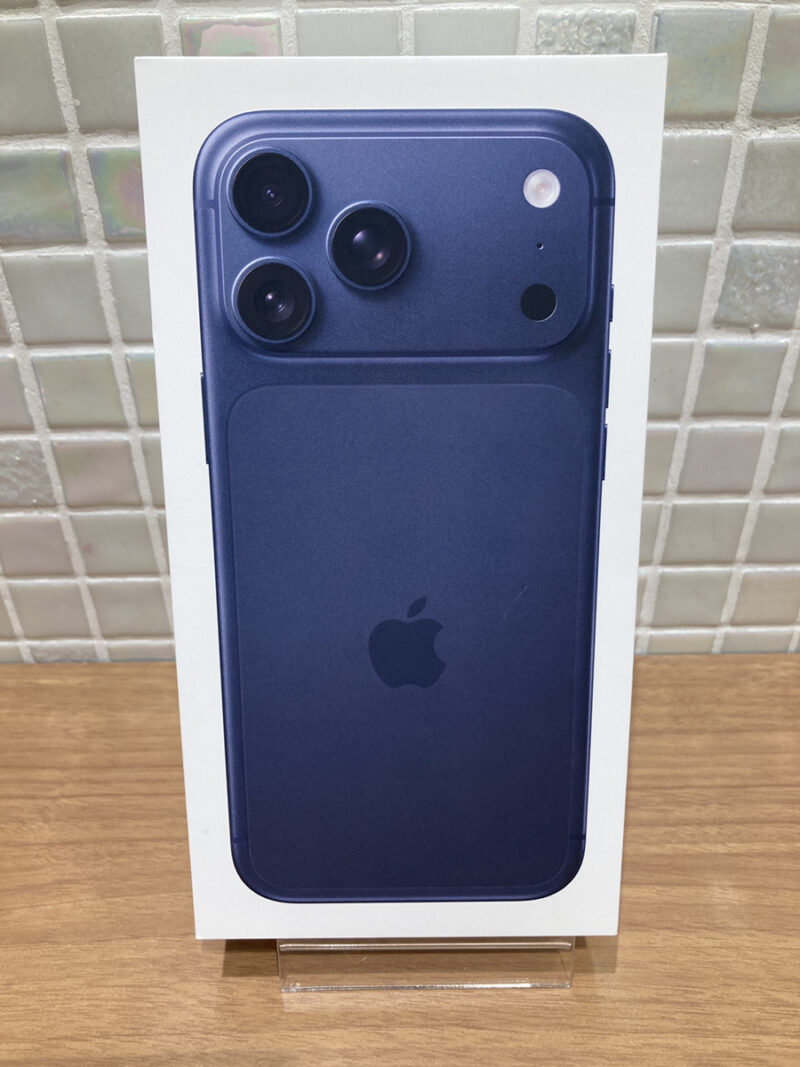 iPhone17 ProMax 2TB ディープブルー 　新品未開封品	【錦糸町PARCO店】