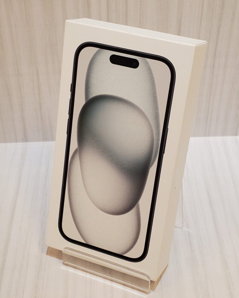 iPhone 15 128GB　ホワイト docomo△　中古 【藤沢OPA店】