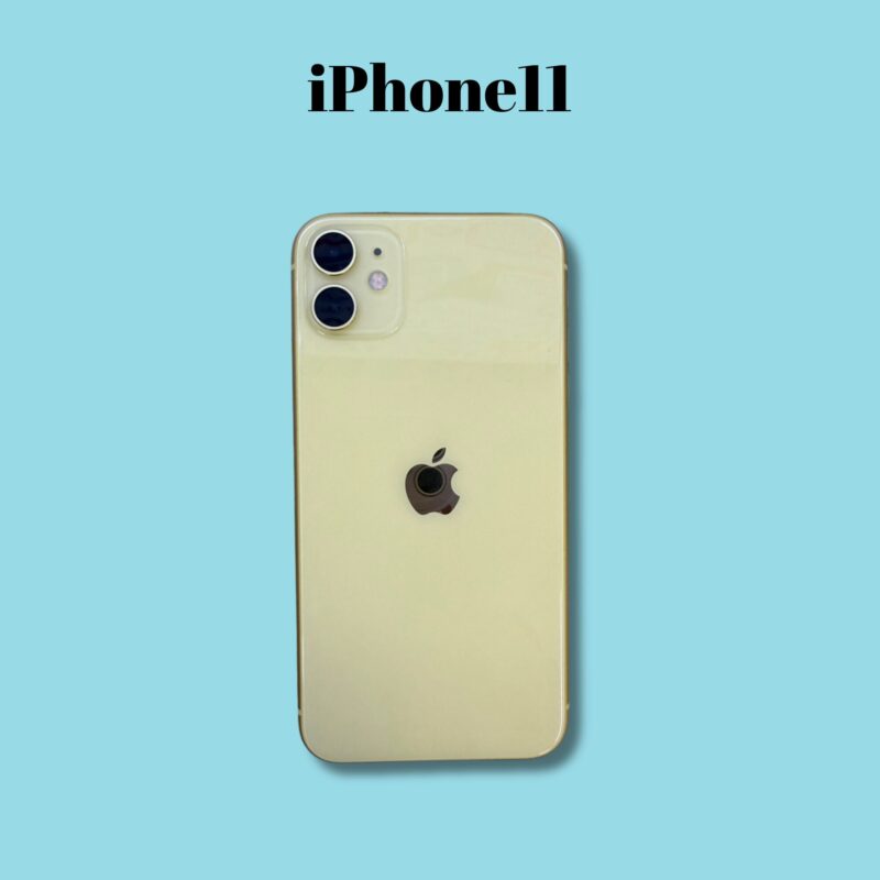 iPhone11 128GB yellow AppleSIMフリー【町田店】