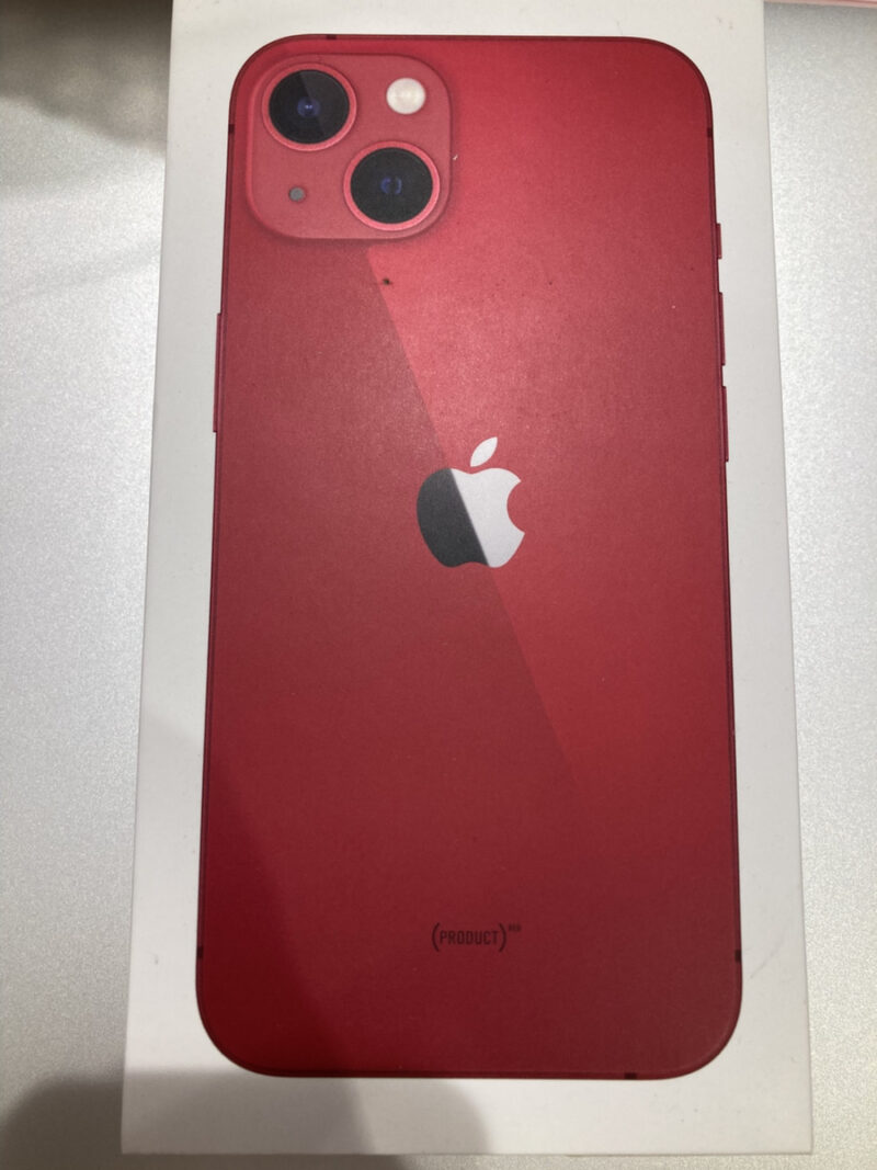 iPhone 13 128GB	レッド docomo〇 中古 解除済【COCO東急プラザ蒲田店】
