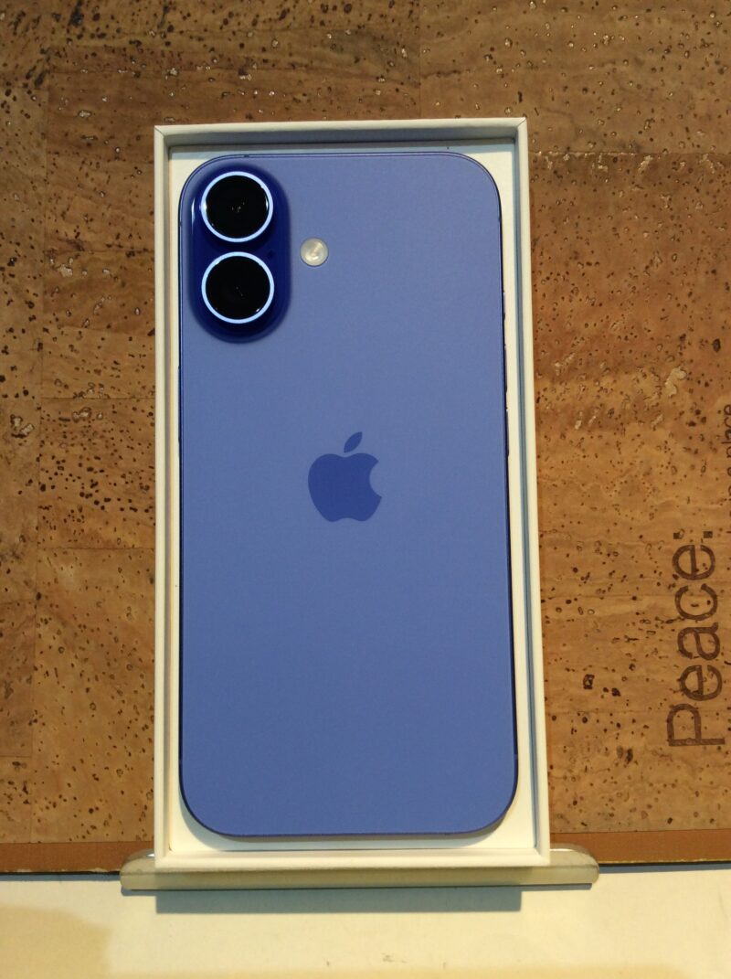 Apple iPhone16(アップル アイフォン 16)SIMフリー版,中古正常品【広島パルコ新館店】