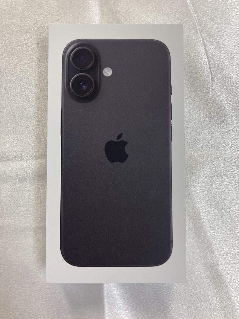 iPhone 16 128GB ブラック SIMフリー 新品未開封 【八王子店】
