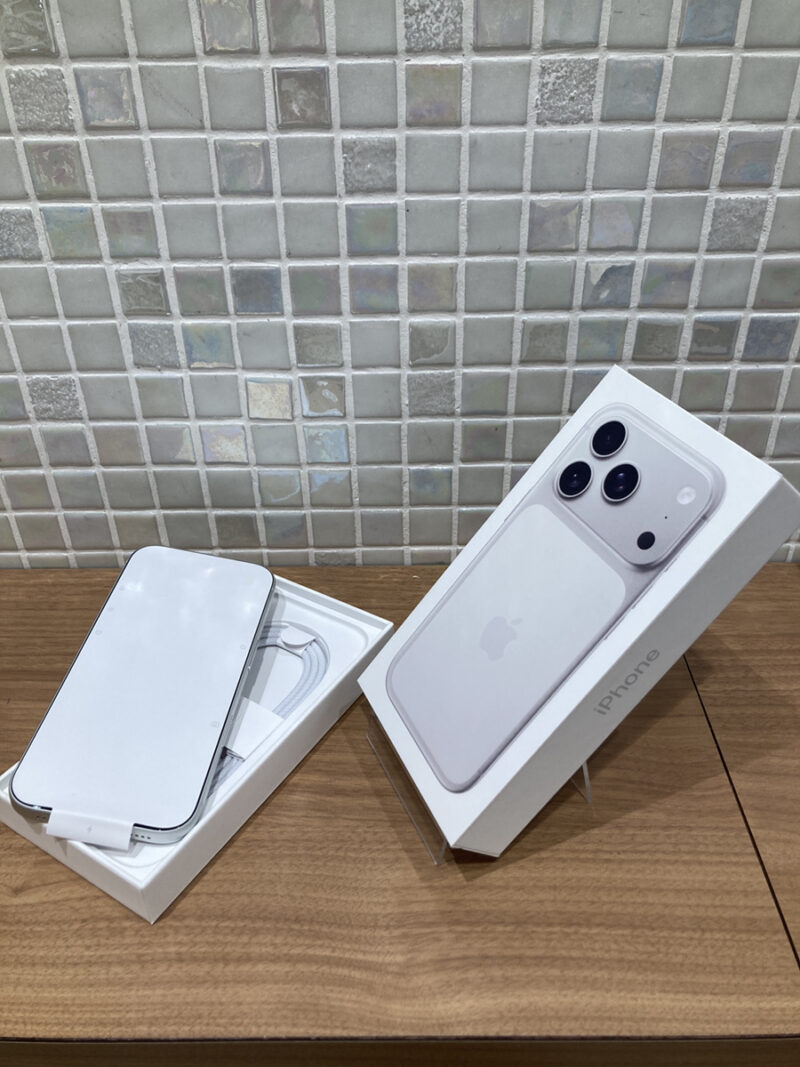 iPhone17pro 512BG シルバー 未アクティベート 新品開封済品【錦糸町PARCO】