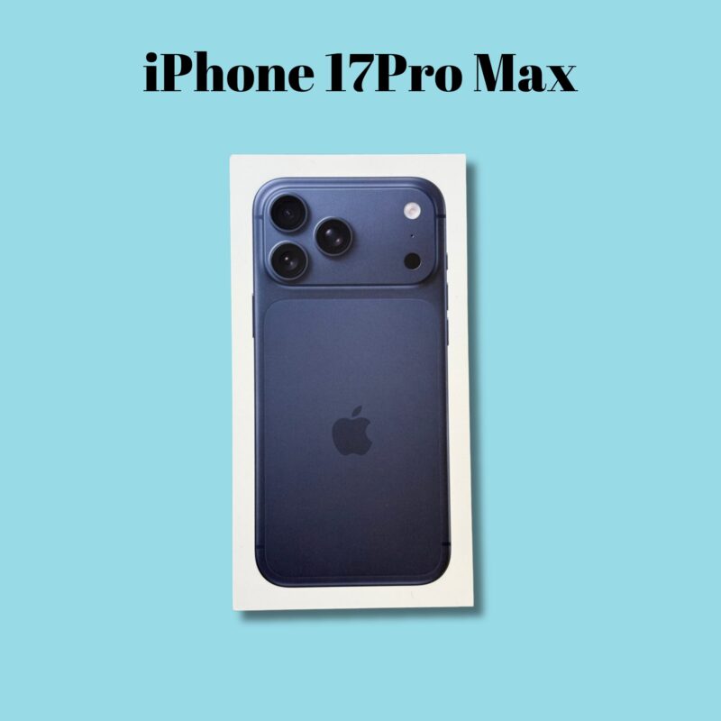 iPhone17Pro Max 256GB ディープブルー AppleSIMフリー【町田店】