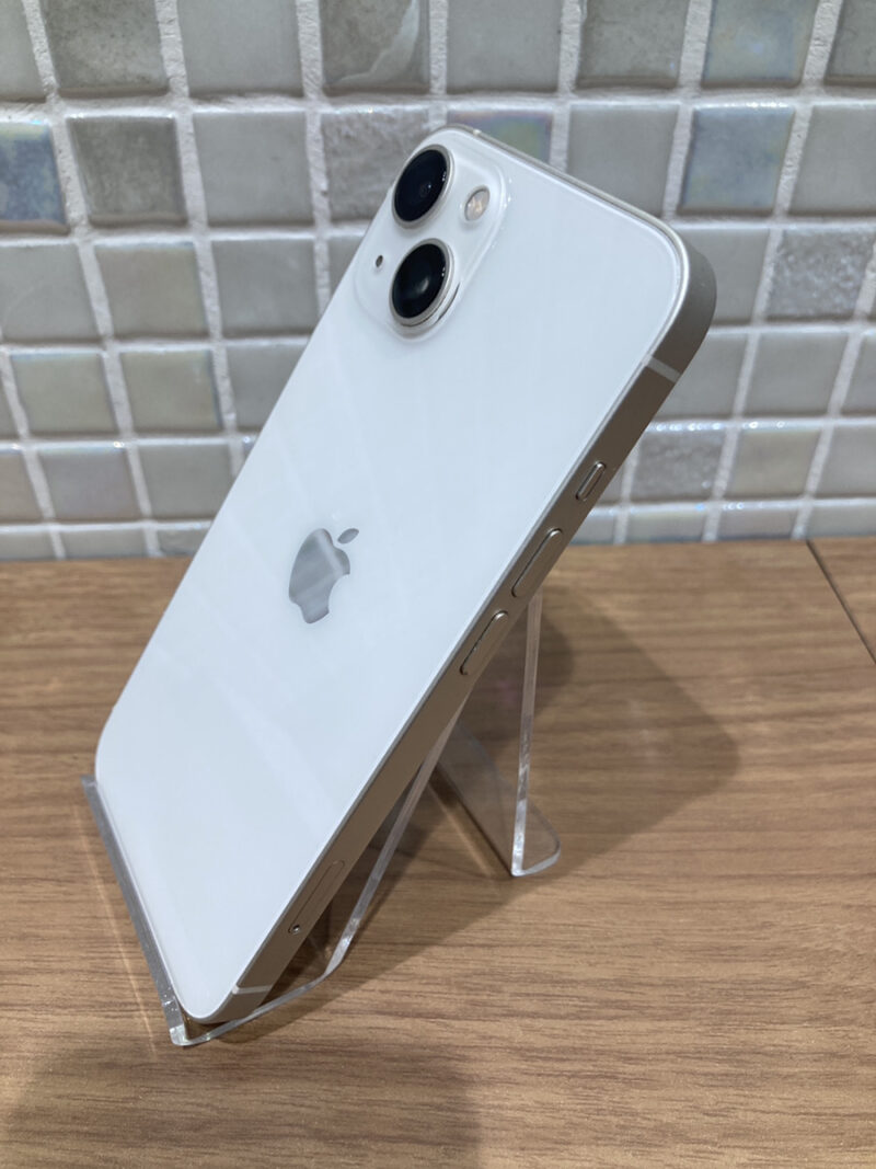 iPhone13　128GB　ホワイト　モバイル○　中古品　【錦糸町PARCO】