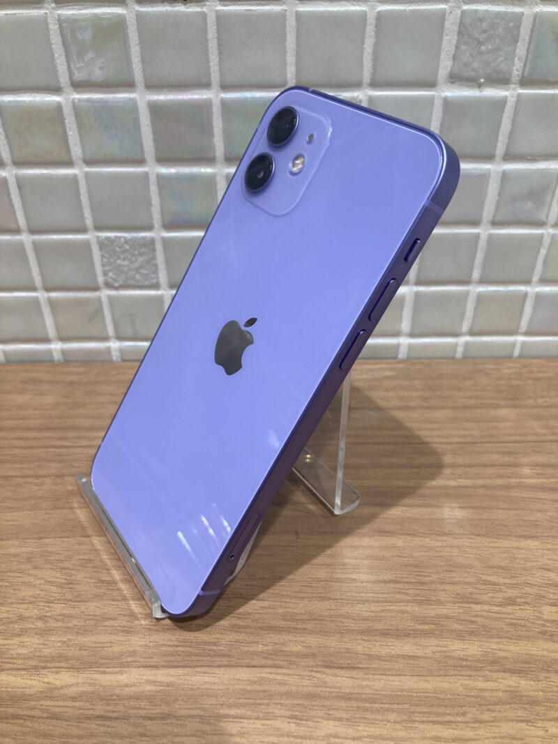 iPhone12 128GB パープル　ネットワーク利用制限ー中古品　【錦糸町PARCO】