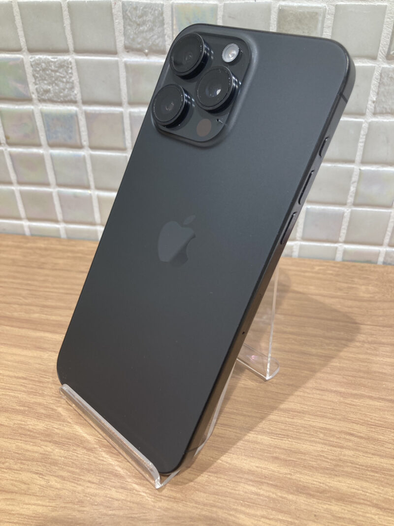 iPhone15promax　256GB　利用判定ー　中古品　【錦糸町PARCO】
