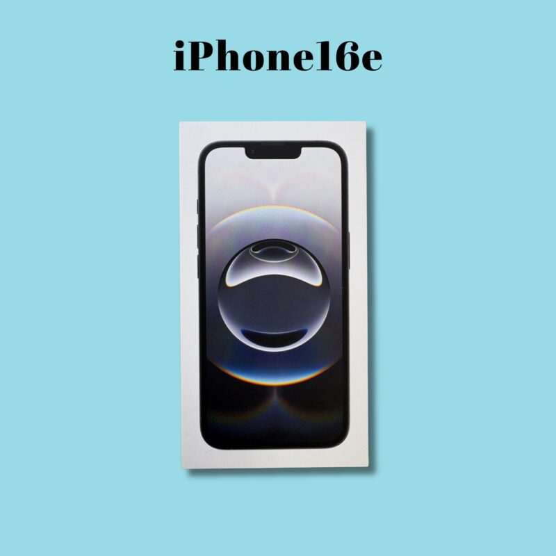 iPhone16e 128GB ブラック AppleSIMフリー【町田店】