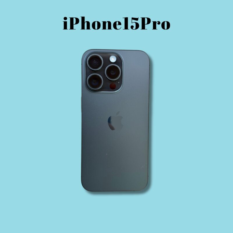 iPhone15Pro 256GB ブラックチタニウム SoftBank△【町田店】