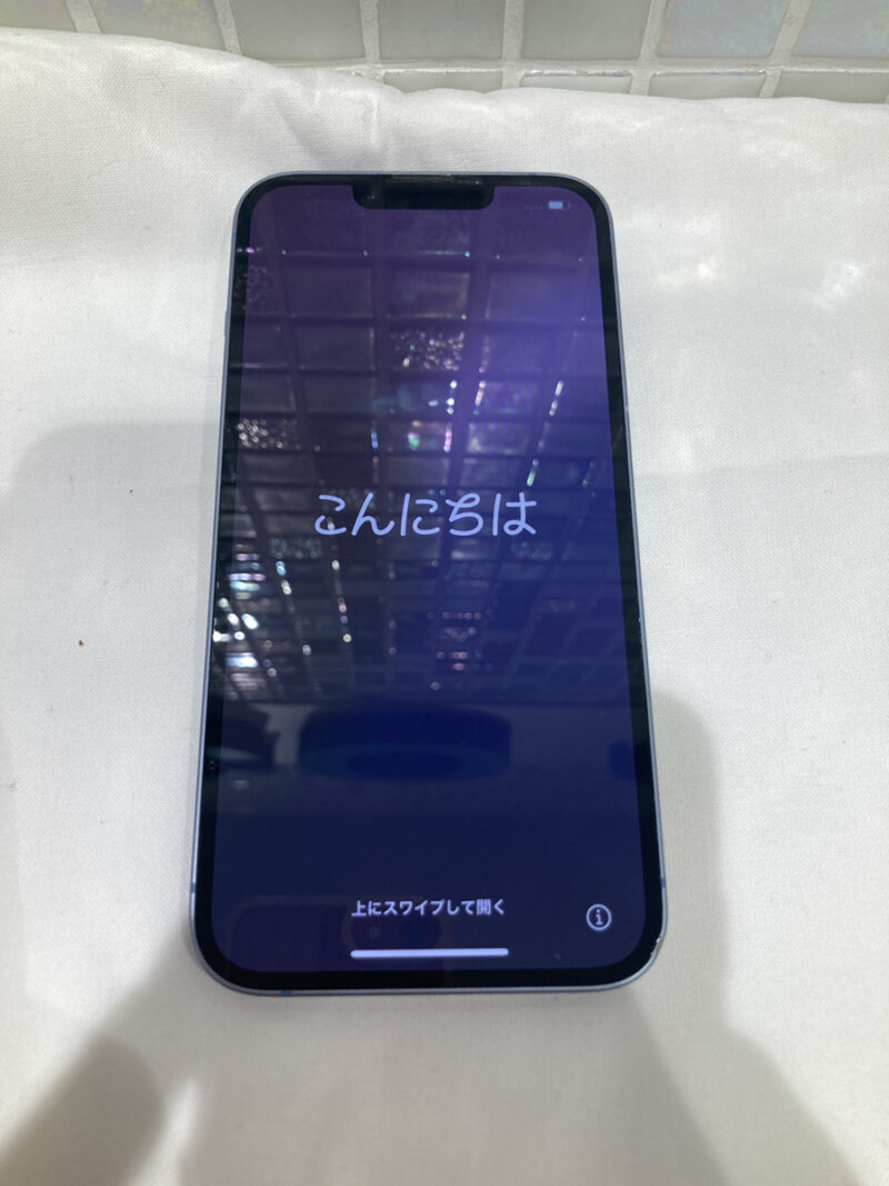 iPhone14　128GB　ブルー　SBM◯ 本体中古品　【錦糸町PARCO店】