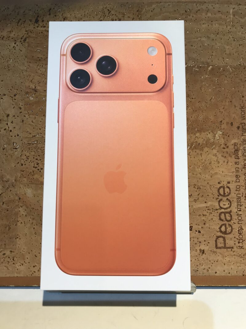 Apple iPhone17ProMax(アップル アイフォン17プロマックス)SIMフリー版,新品未開封品【広島パルコ新館店】