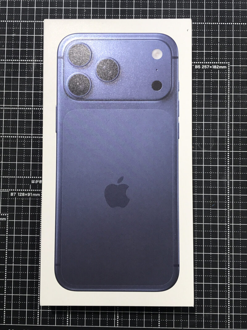 iPhone17ProMax 256GB ディープブルー SB△ 新品未開封 【COCO東急プラザ蒲田店】