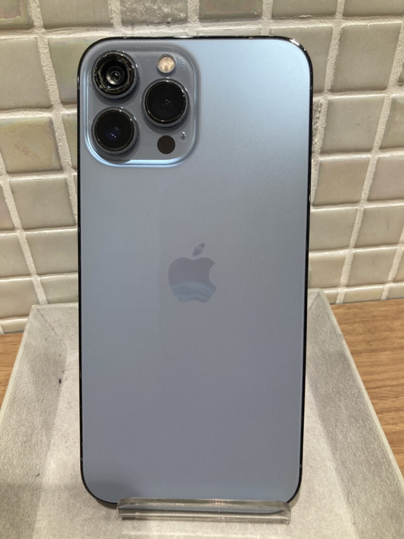 iPhone13Pro Max 128GB ブルー ドコモ〇　中古本体　【錦糸町PARCO店】