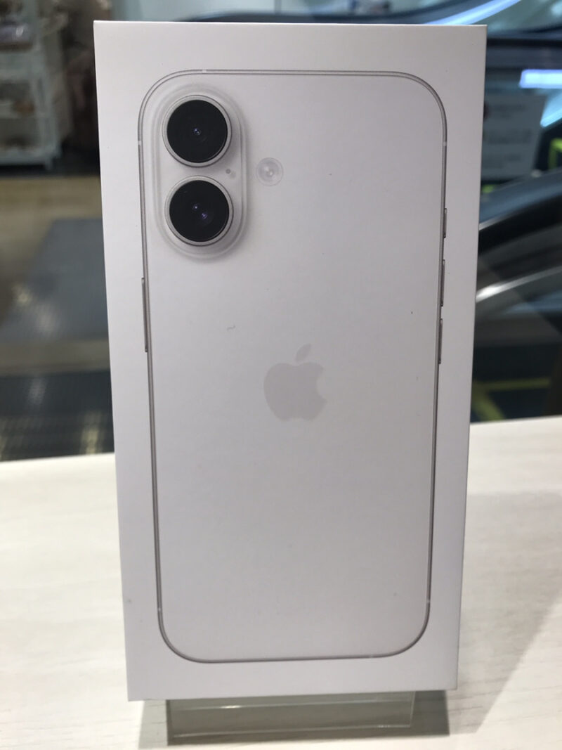 iPhone16 128GB ホワイト SIMフリー 新品未開封【COCO東急プラザ蒲田】