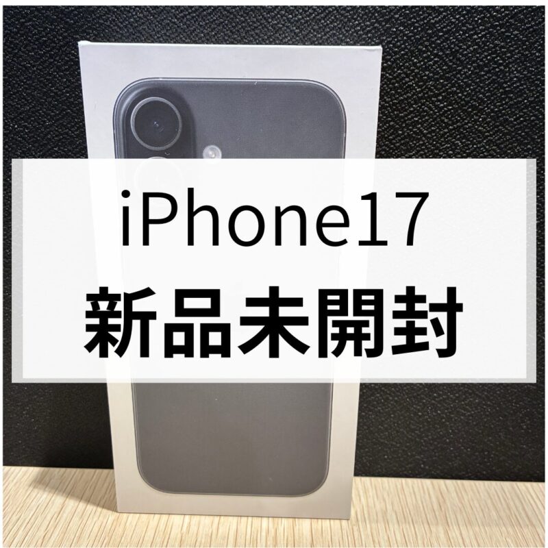 iPhone17・256GB・SIMフリー・ネットワーク利用制限対象外【クイック天神地下街店】
