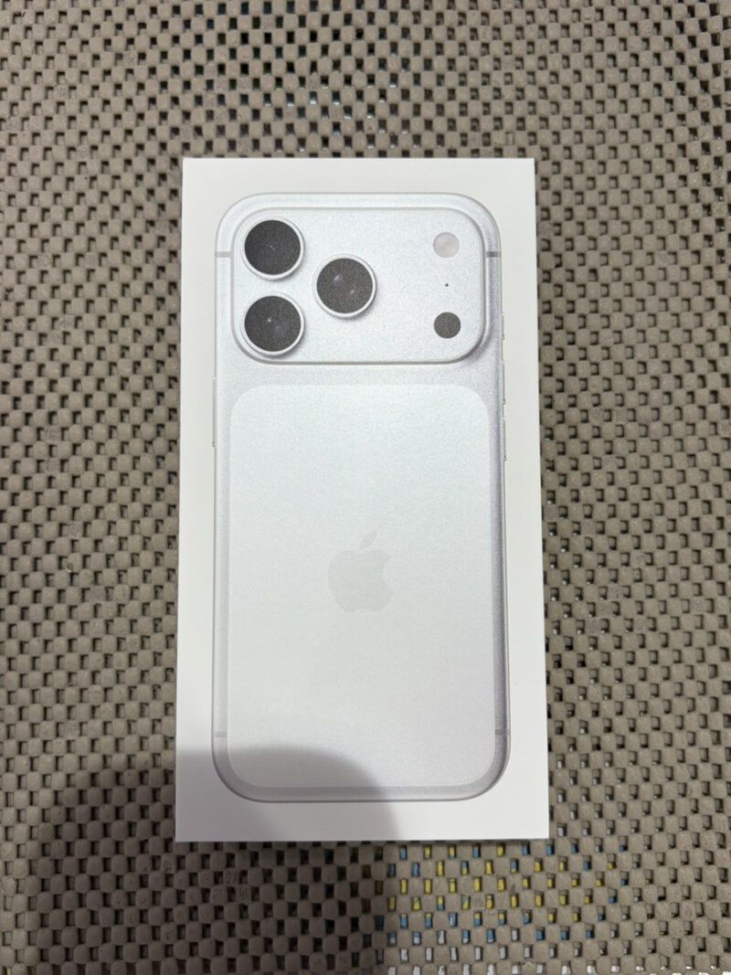 iPhone17Pro 256GB シルバー 新品未開封未アクティベート AppleSIMフリー【東急プラザ蒲田店】