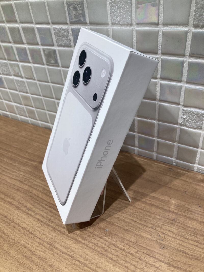 iPhone17Pro　256GB　シルバー　新品未開封　未アクティベート 【錦糸町PARCO店】