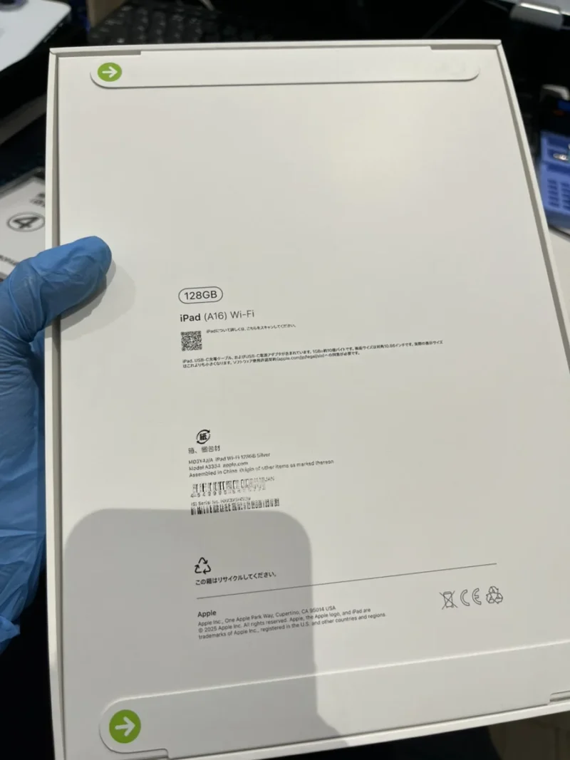 iPad (A16)Wi-Fi
