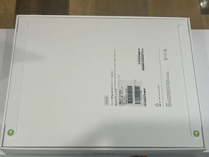 iPadAir 13-inch(M4) Wifi+Cellular