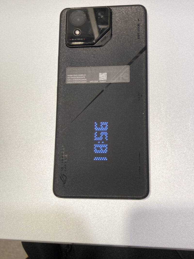 ROG Phone8pro ブラック512GB 　SIMフリー　 中古【横浜ビブレ店】