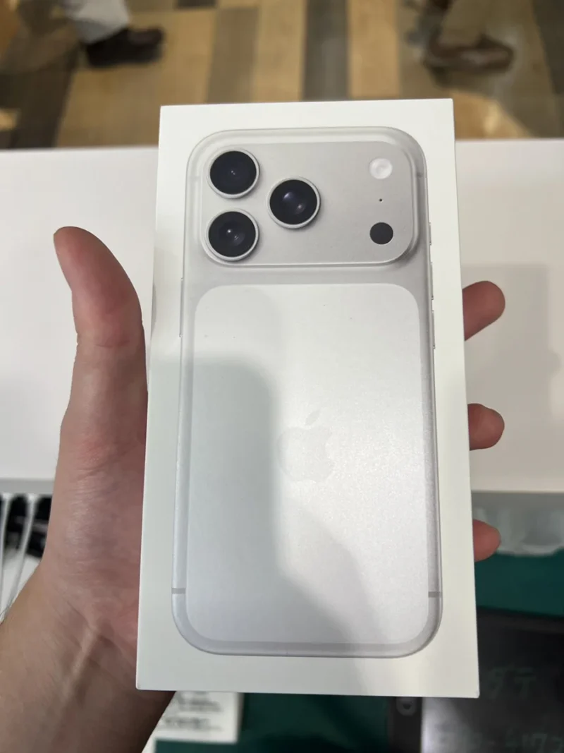 【ぺリエ千葉店】iPhone 17 Pro 512GB を209,500円で買取しました！