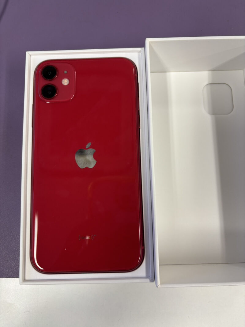 iphone11 64GB レッド　国内版SIMフリー　