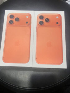 iPhone17promax 1TB オレンジ　SIMフリー　「横浜ビブレ」