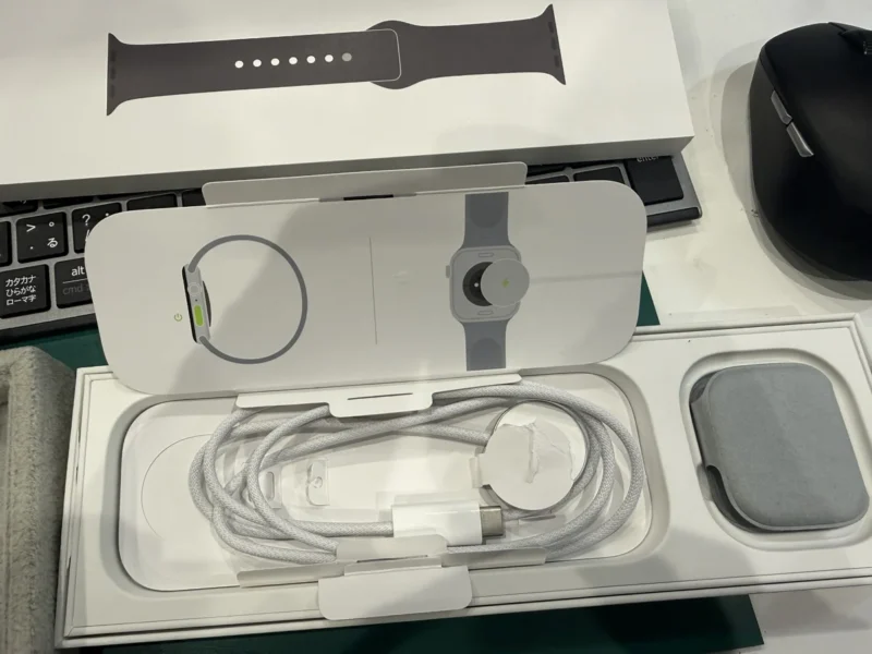 【なんばウォーク店】applewatch 11 GPS （MEW94J/A） 64GB を34,000円で買取しました！