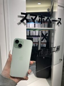 iPhone15 256GB 中古本体,箱つき　SIMフリー【川崎店】